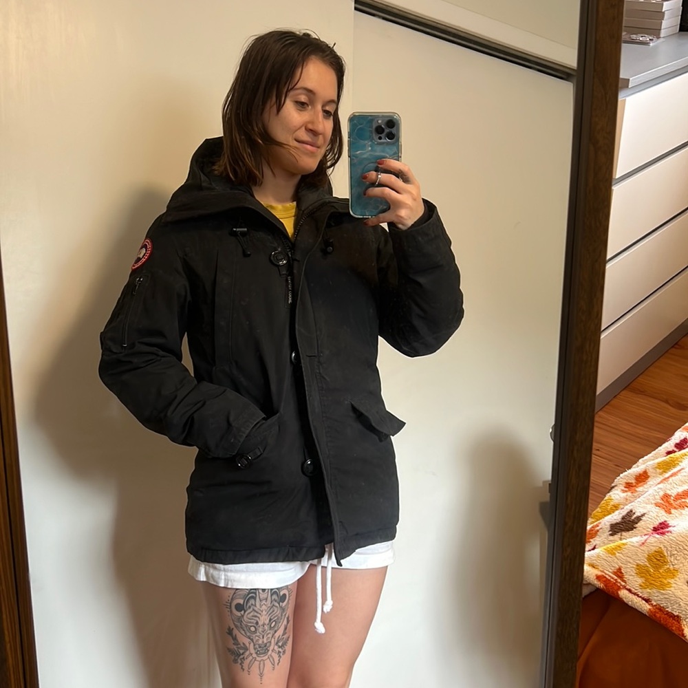 Canada Goose Montebello Parka with Hood Trim
